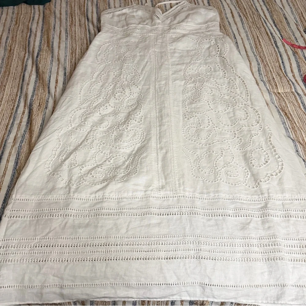 Magaschoni elegant White Lace Dress IDENTICAL TO ALC - Picture 8 of 15